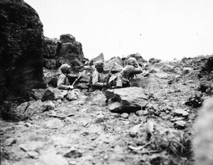 Nighttime on Iwo Jima