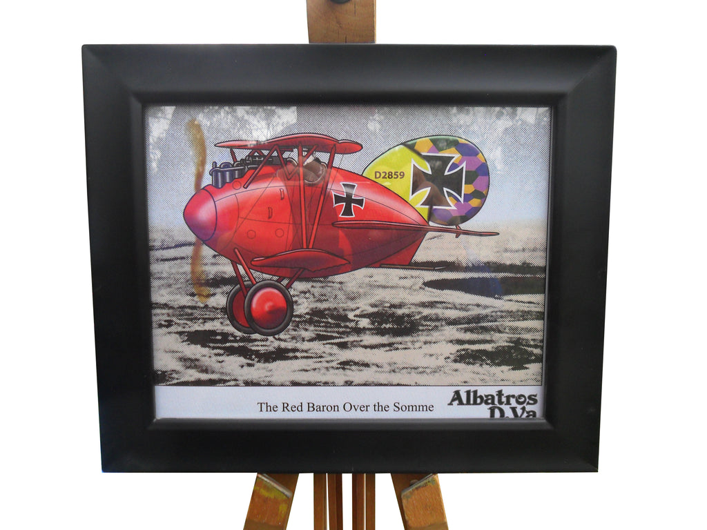Aviation Fine Art Print - "The Red Baron Over the Somme"