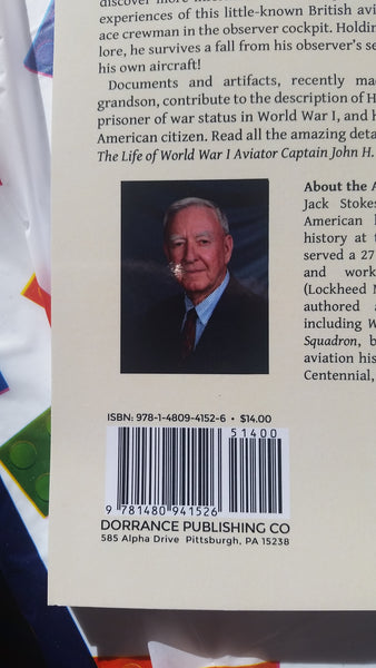 Luckiest Man Alive Book - WWI Ace Captain John Hedley