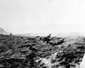 Battle Moves Inland on Iwo Jima