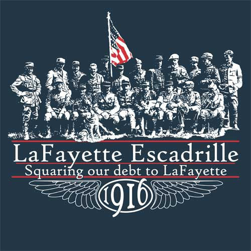 Lafayette Escadrille t-shirt
